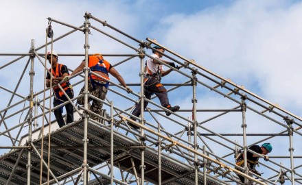 Stålställning - industriellt bruk